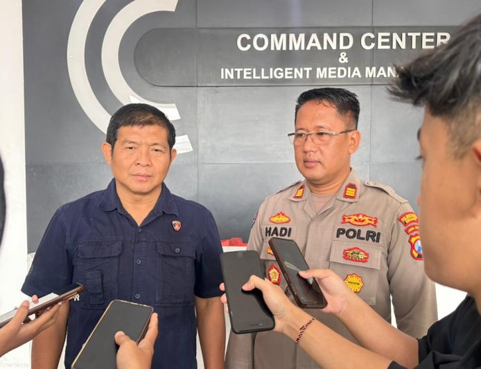 Polrestabes Surabaya Ungkap Narkoba Amankan Tersangka Pengedar Ganja