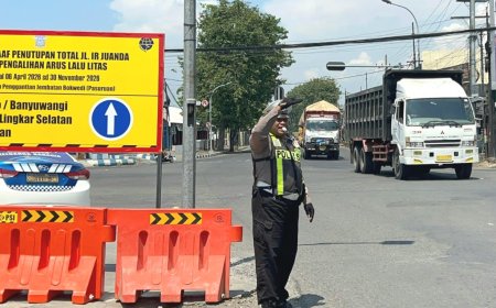 Polres Pasuruan Kota Siapkan Jalur Alternatif Dampak Pembongkaran Jembatan Bok Wedi
