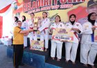 Kejuaraan Beladiri Polri Piala Kapolda Jatim 2026 Sambut Hari Bhayangkara ke 80, Polres Kediri Raih Gelar Juara